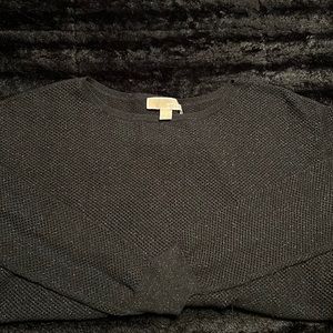 Michael Kors LS Black Sweater